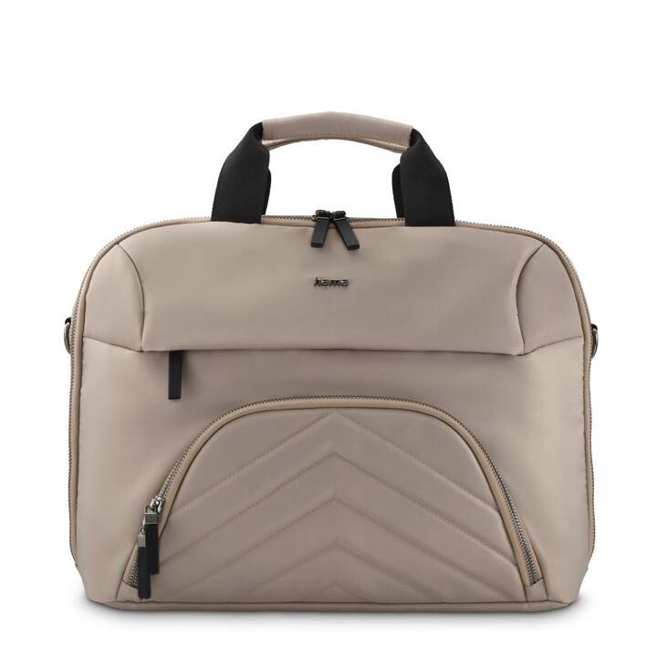 HAMA Premium Lightweight Sac (15.6", 16.2", Bicolore, Beige, Noir)