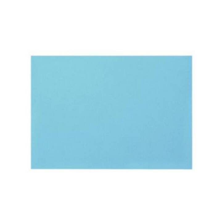 BIELLA Karteikarten (A7, Blau, Blanko, 100 Stück)