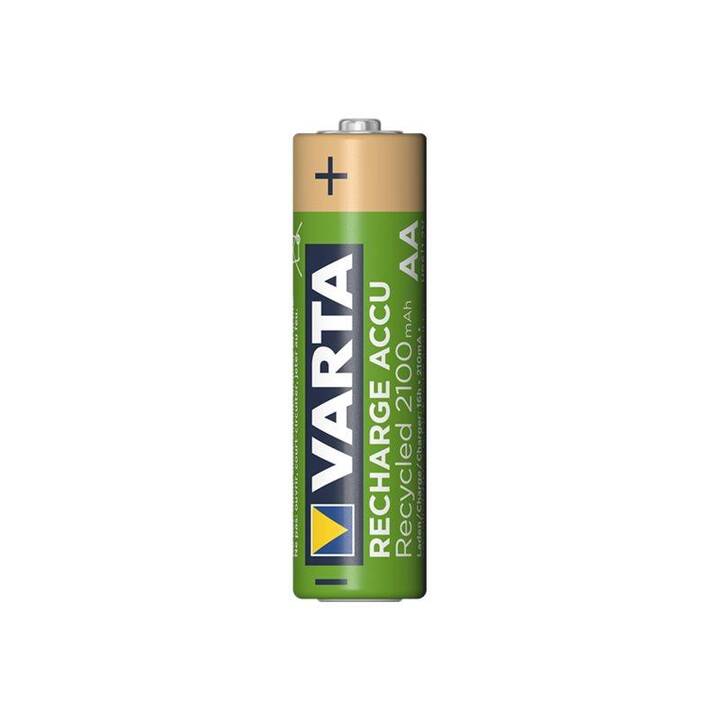 VARTA Recycled Batterie (AA / Mignon / LR6, Universell, 2 Stück)
