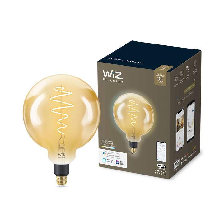 WIZ Lampadina LED Vintage G200 (E27, WLAN, Bluetooth, 6.5 W)