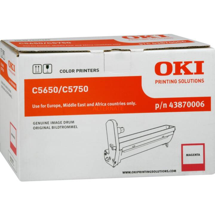 OKI 43870006 (Cylindres, Magenta)