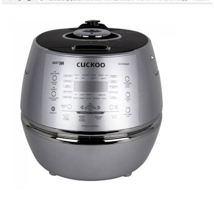 CUCKOO Cuociriso elettrico CRP-CHSS1009FN (1.8 l)
