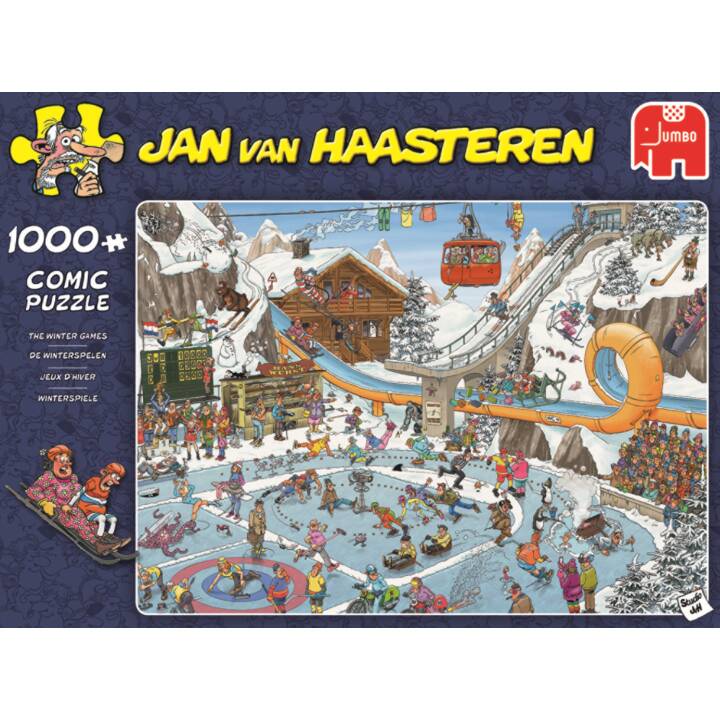 JUMBO Jan van Haasteren: The Winter Games Puzzle (1000 x)