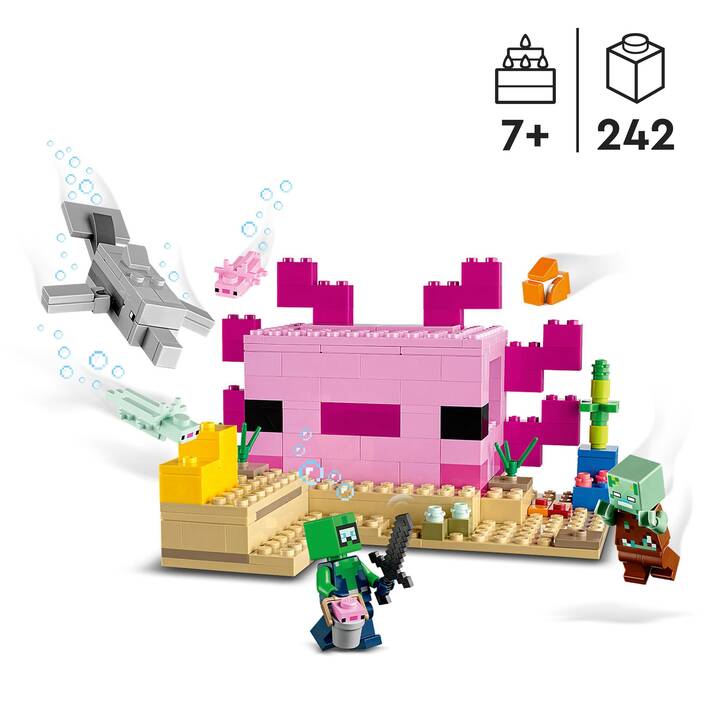 LEGO Minecraft La casa dell’Axolotl (21247)