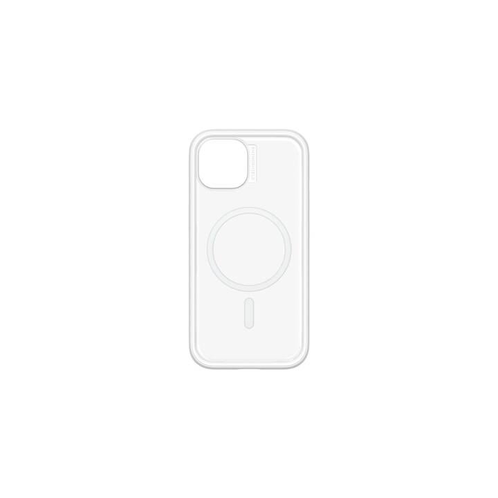 RHINOSHIELD Backcover MagSafe Mod NX (iPhone 15, Transparente, Bianco)