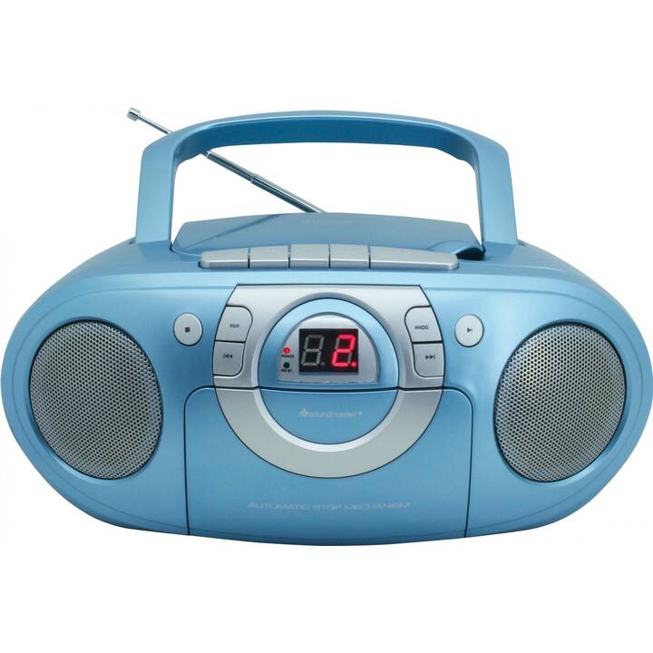 SOUNDMASTER SCD5100BL Boombox (Bleu)