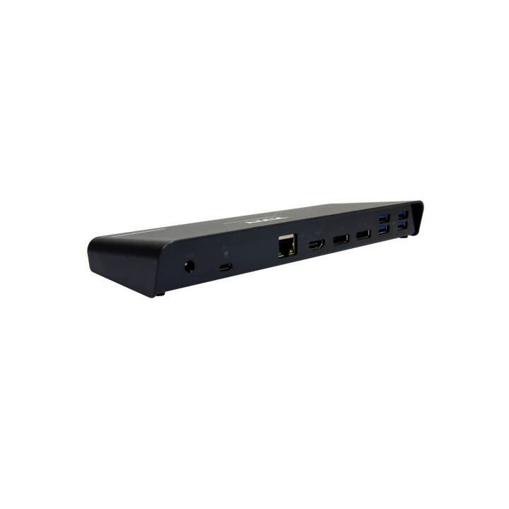 PORT DESIGNS Dockingstation (3 x HDMI, 2 x DisplayPort, RJ-45 (LAN), 5 x USB Typ-A, USB Typ-C)
