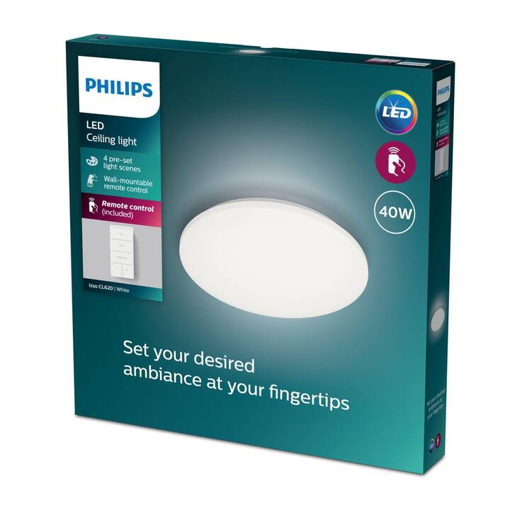 PHILIPS Plafoniera Izso  (Bianco)