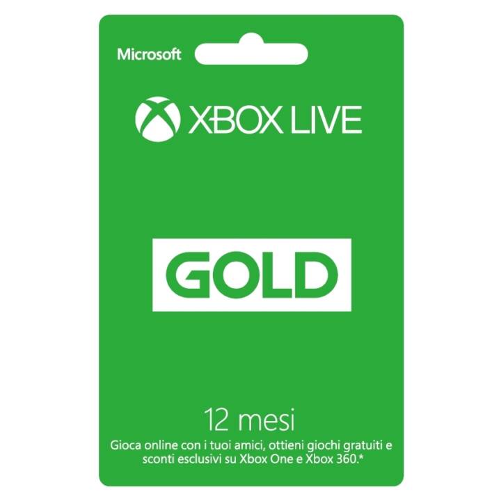 Xbox Live Gold 12 Mois (ESD, IT)