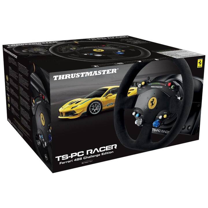 THRUSTMASTER TS-PC RACER Ferrari 488 Challenge Edition Volant (Noir)