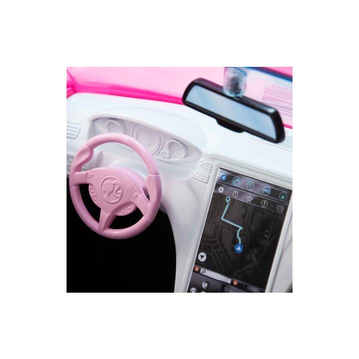 BARBIE Glam Cabrio Auto (Pink, Black)