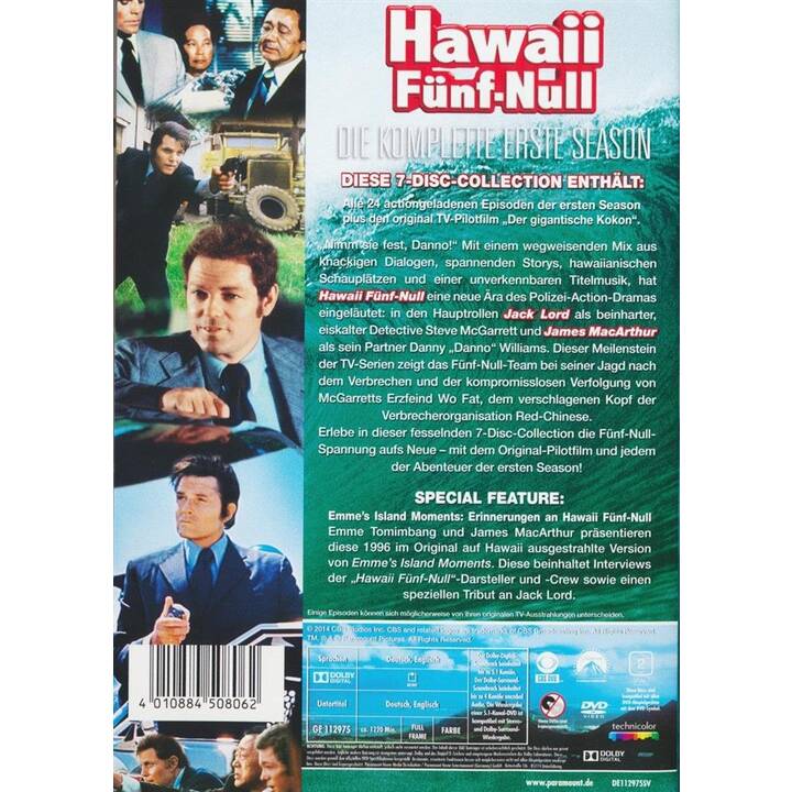 Hawaii Fünf-Null Saison 1 (DE, EN)