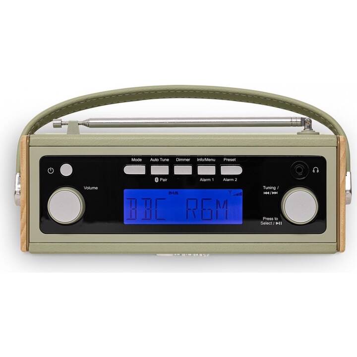 ROBERTS RADIO Rambler BT Stereo Digitalradio (Beige, Pastellgrün)