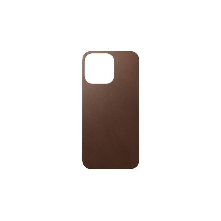 NOMAD GOODS Backcover Leather Skin (iPhone 13 Pro Max, Rouille brun)