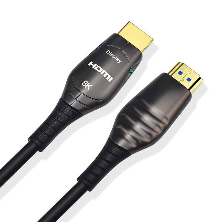 AUDIOLAB Fiber 8K Câble de connexion (HDMI, 10 m)
