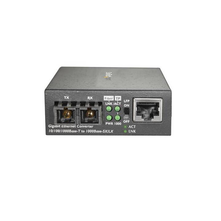 STARTECH.COM Gigabit Ethernet to SC Convertitore di media