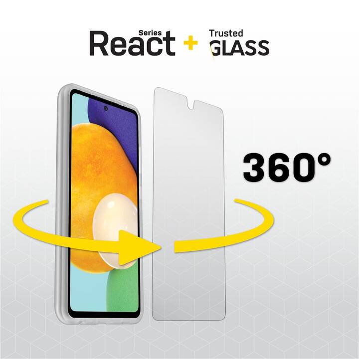 OTTERBOX Set React Series (Galaxy A52, Galaxy A52 5G, Transparente)