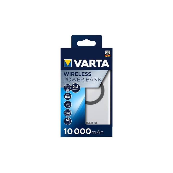 VARTA Wireless (10000 mAh, Quick Charge 3.0)