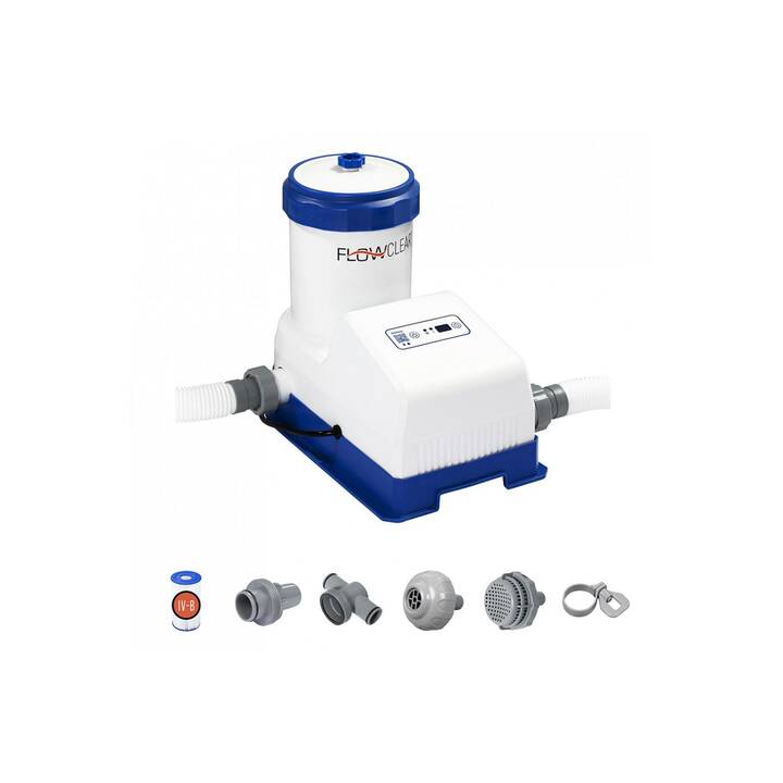 BESTWAY Pompa di filtro a cartuccia (38 mm, 32 mm, 7570 l/h)