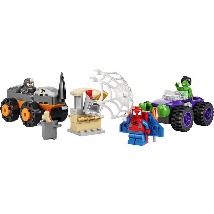 LEGO Marvel Super Heroes Le combat des camions, Hulk contre le Rhino (10782)