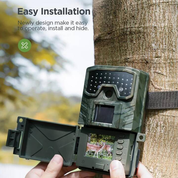 APEMAN Appareil photo camouflage Trail Cam H50 (20 MP)