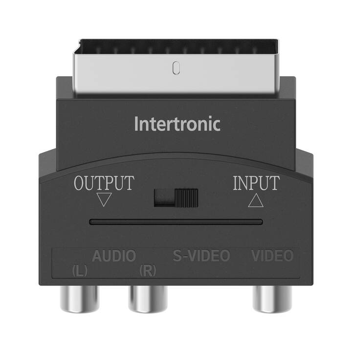 INTERTRONIC Adapter (S-Video, Scart, 3 x Cinch)