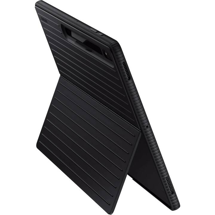 SAMSUNG Protective Standing Cover Schutzhülle (Galaxy Tab S8 Ultra, Schwarz)