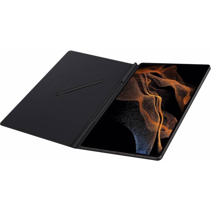 SAMSUNG Book Cover Housse (Galaxy Tab S8 Ultra, Noir)