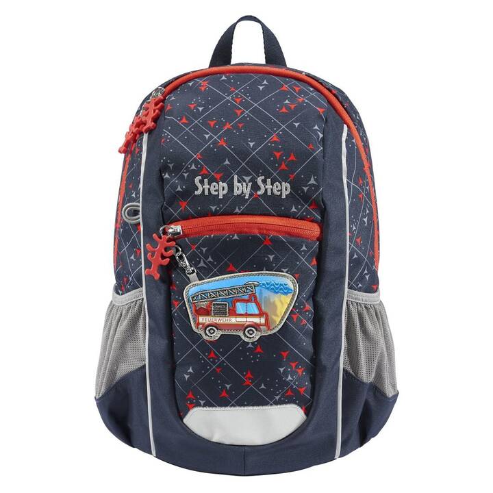 Sac à Dos Step By Step Kiga Maxi Bagger Bobby - Bleu Foncé, 10-19L, Maternelle Garçon