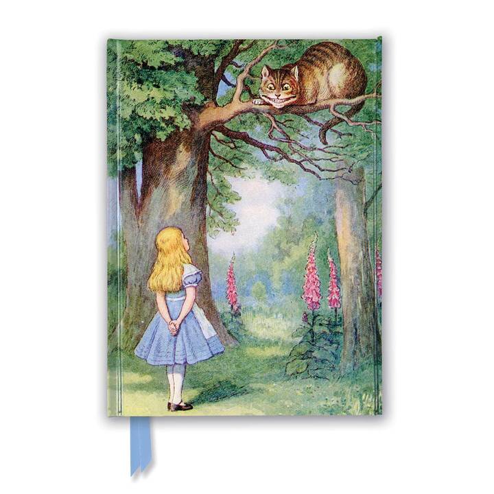 FLAME TREE Carnets Alice and the Cat (A5, Ligné)