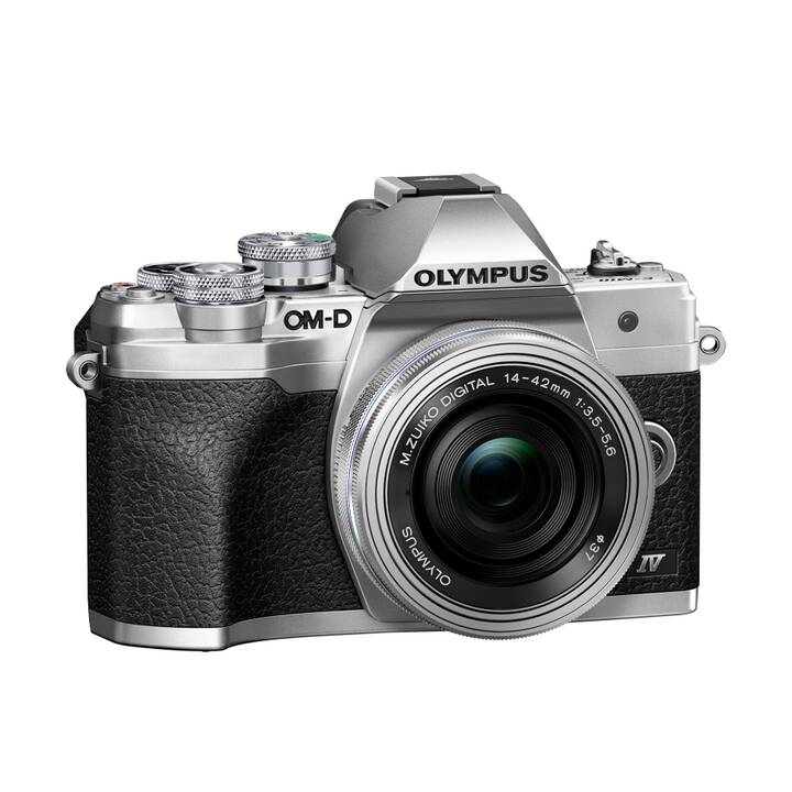 OLYMPUS E-M10 Mark IV 14-42mm f/3.5-5.6 Kit (20.3 MP, Micro-Four-Thirds)