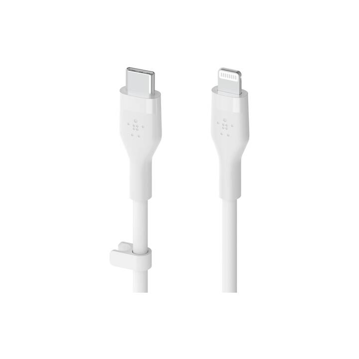 BELKIN Boost Charge Flex Kabel (USB C, Lightning, 3 m)