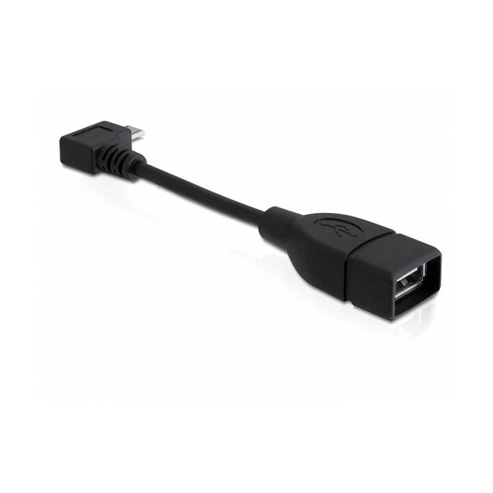 DELOCK Adapter (USB 2.0, Micro USB 2.0 Typ-B, 0.11 m)