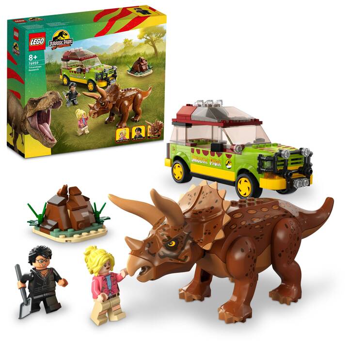LEGO Jurassic World La recherche du tricératops (76959)