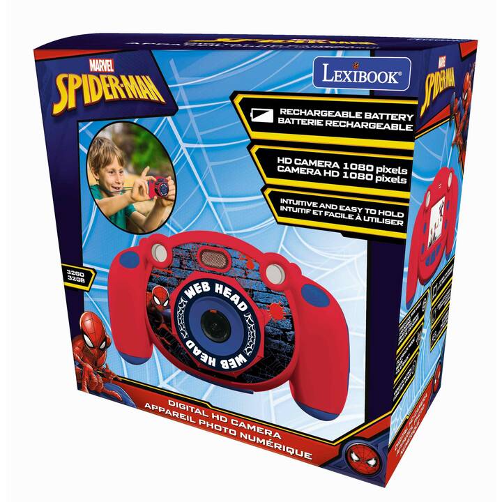LEXIBOOK Appareil photo pour enfants Spider-Man