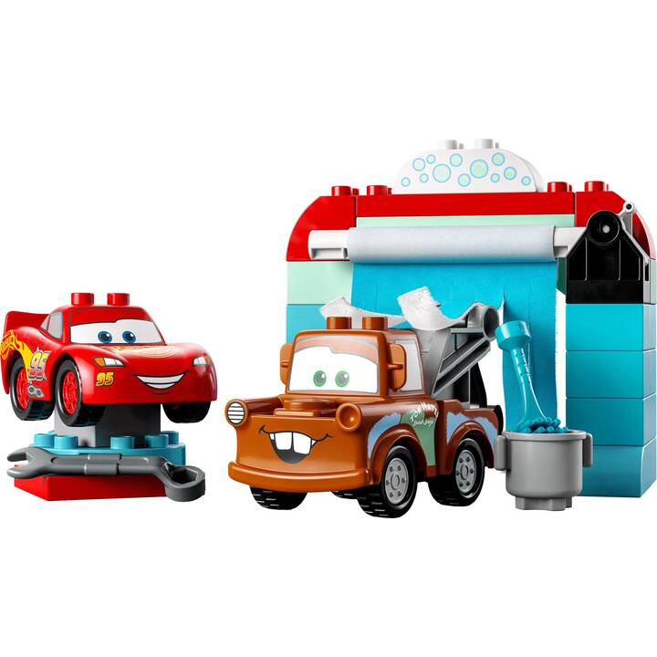 LEGO DUPLO Divertimento all’autolavaggio con Saetta McQueen e Cricchetto (10996)