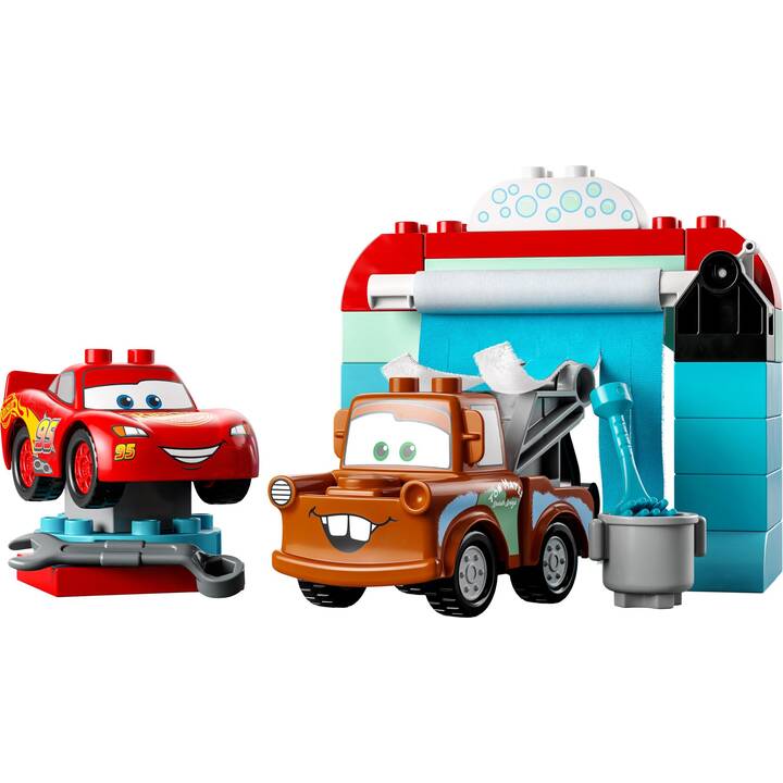 LEGO DUPLO La Station de Lavage avec Flash McQueen et Martin (10996)