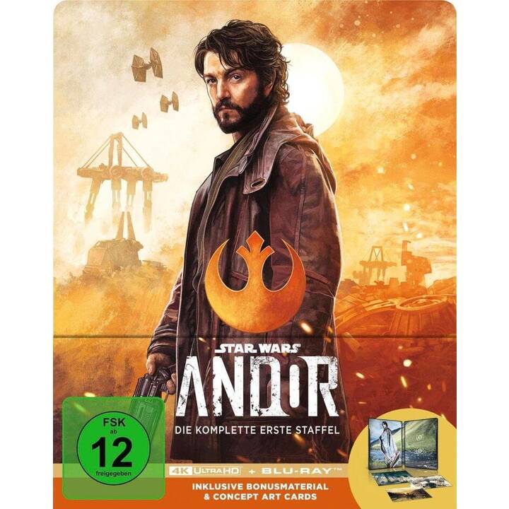 Andor Saison 1 (4K Ultra HD, 4k, Steelbook, DE, JA, EN, FR)