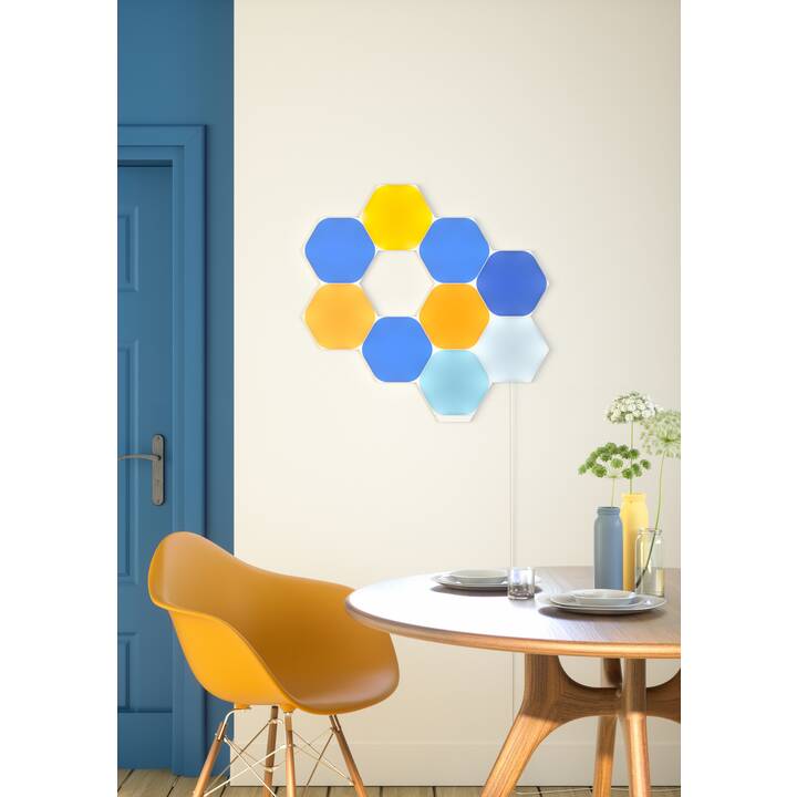 NANOLEAF LED Stimmunglicht Hexagon Panel 3x (Mehrfarbig)