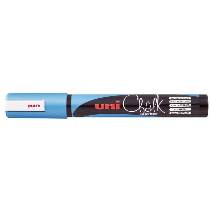 UNI-BALL Marqueur craie uni Chalk (Bleu, 1 pièce)