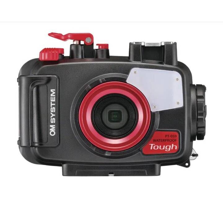 OLYMPUS Digital PT-059 Underwater Kameraschutzgehäuse (Schwarz, Rot)