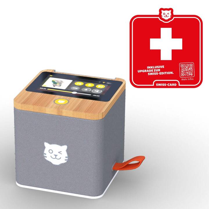 TIGERMEDIA Kinderaudioplayer Tigerbox Touch Swiss Edition inkl. Swiss-Card (DE, Schweizerdeutsch)