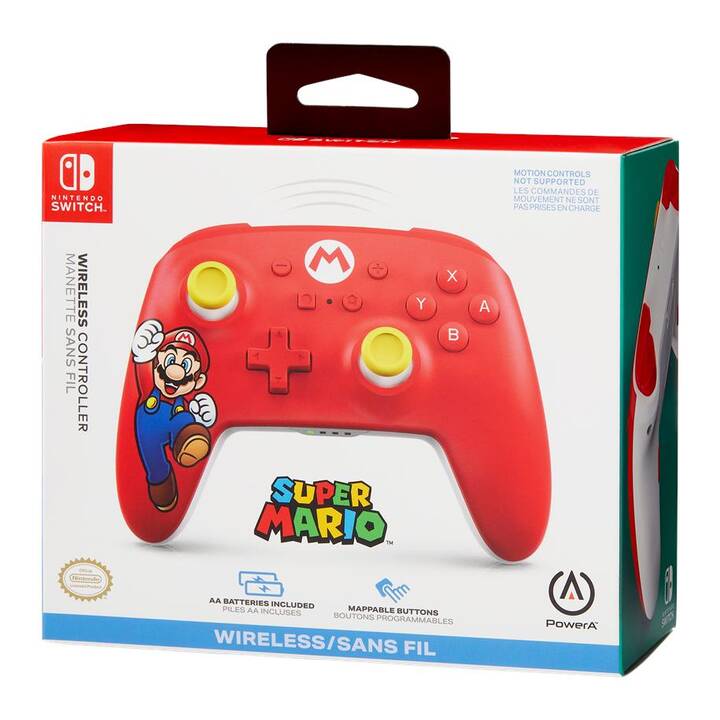 POWER A Mario Joy PowerA Controller (Rot)