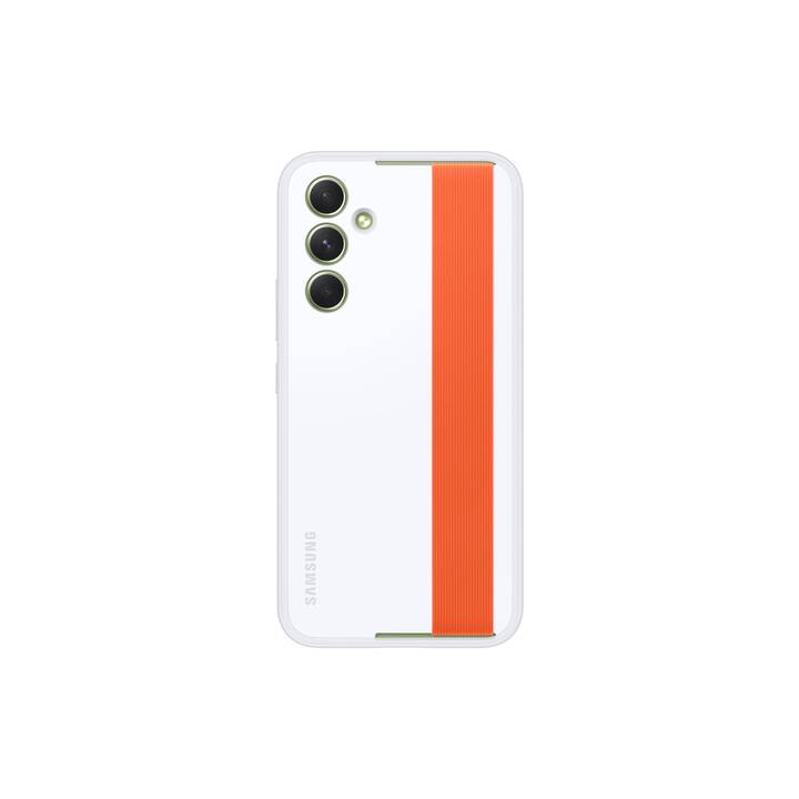 SAMSUNG Backcover Haze Grip Case (Galaxy A54 5G, Bianco)