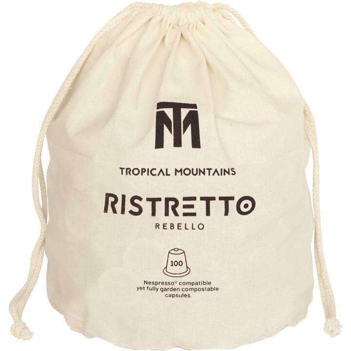 TROPICAL MOUNTAINS Kaffeekapseln Rebello Ristretto (100 Stück)