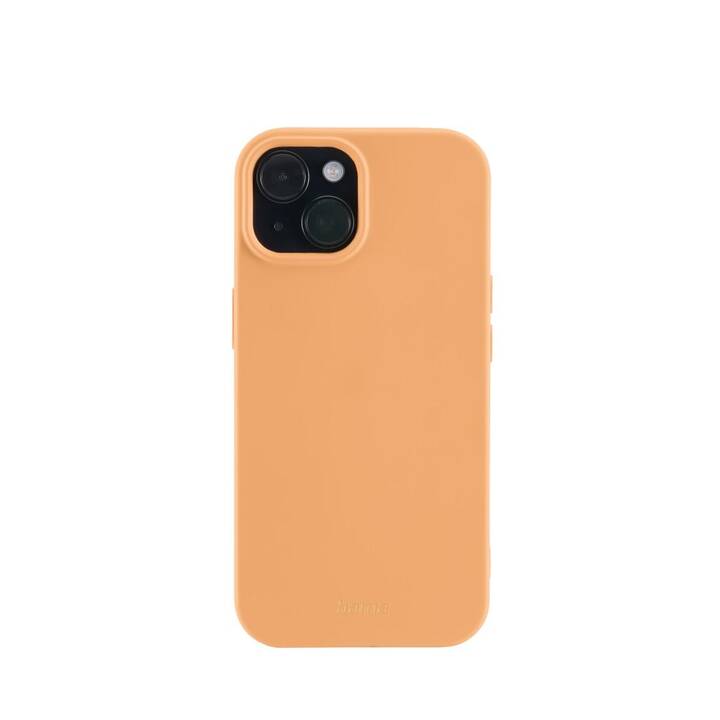HAMA Backcover Fantastic Feel (iPhone 15, Orange)