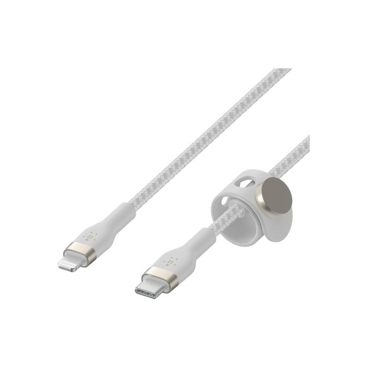 BELKIN Boost Charge Pro Flex Kabel (USB C, Lightning, 1 m)