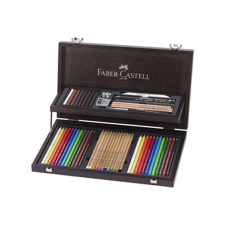 FABER-CASTELL Crayons de couleur Art & Graphic (Multicolore, 53 pièce)