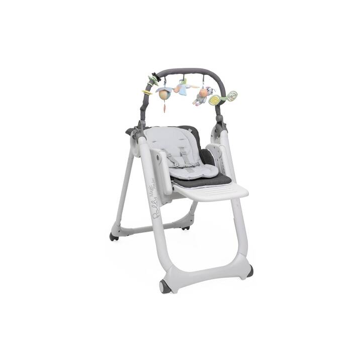CHICCO Chaise haute Polly Magic Relax (Gris)