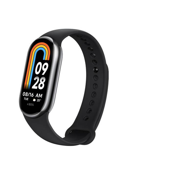 XIAOMI Mi Smart Band 8  (Taglia unica, Nero)